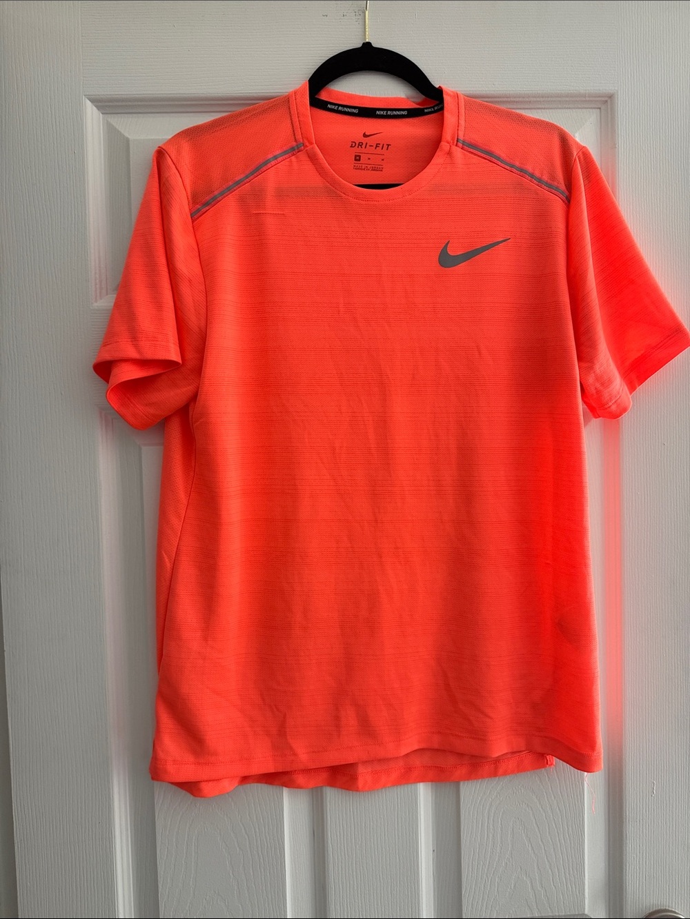 Nike Men’s Dri-FIT Short Sleeve Shirt - Neon Orange